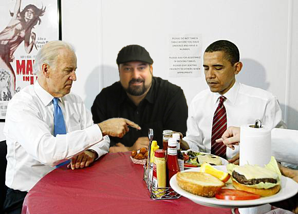 Biden Rev Ciancio Obama Hamburger