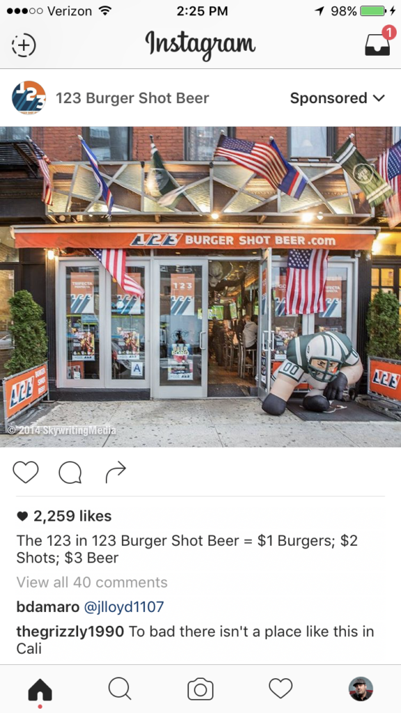 123-burger-shot-beer-instagram