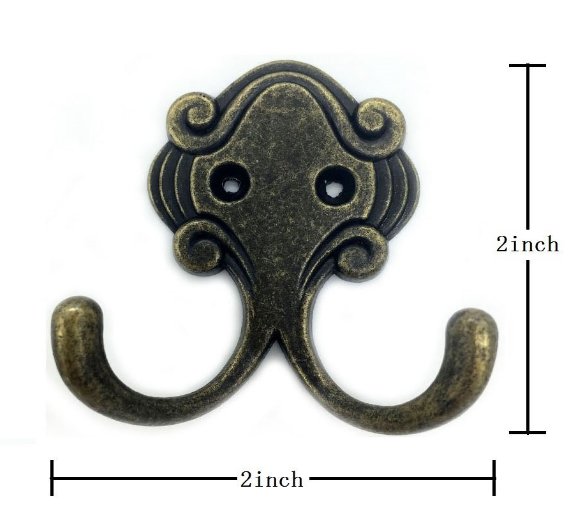 richohome-retro-octopus-double-prong-robe-hookcoat-and-hat-hook